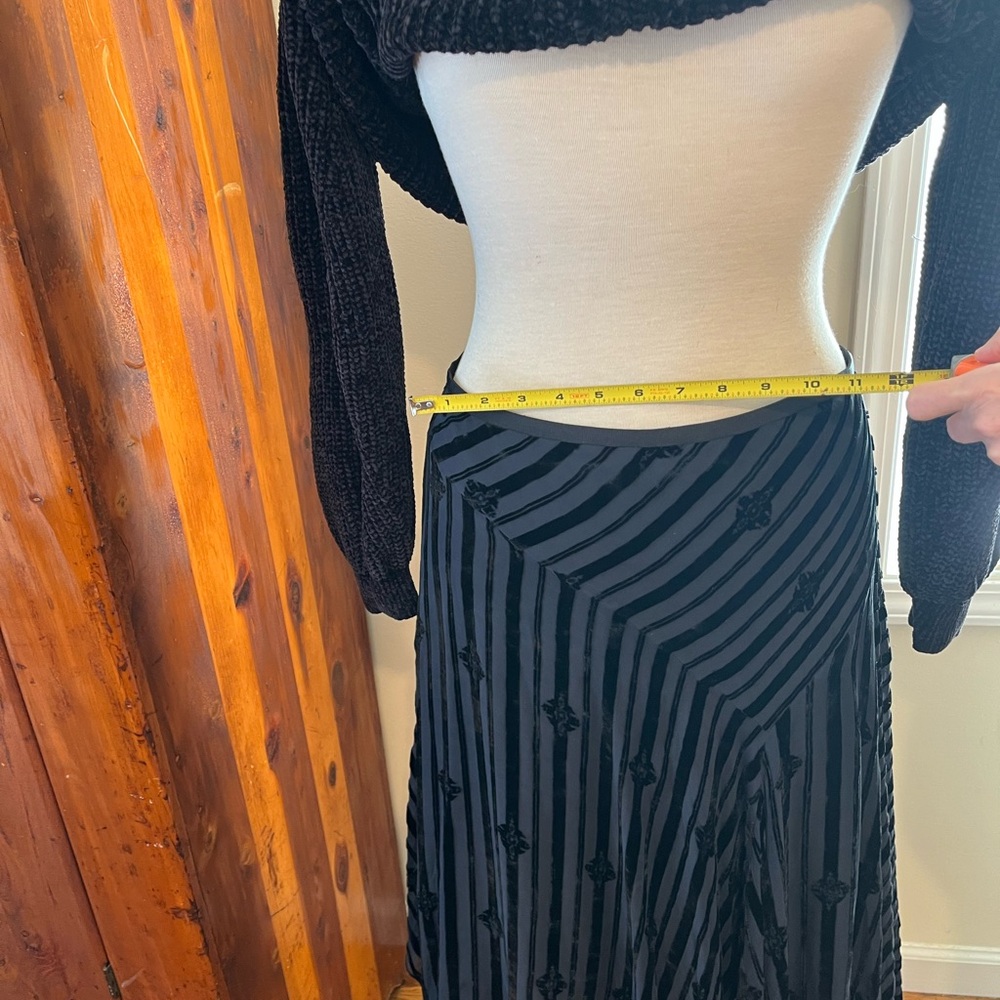 Diane Von Furstenberg Black Asymmetrical Skirt - Picture 9 of 10
